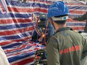 缸内发电机轴颈激光增...