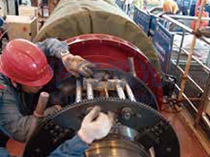 现场加工设备调试