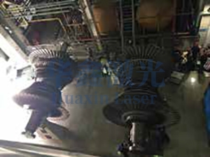 汽轮机修复现场