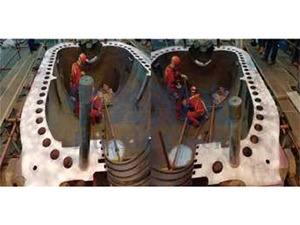 高中压外缸结合面激光...