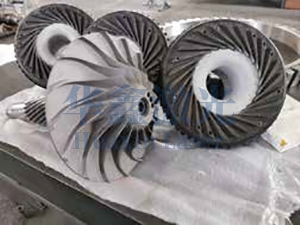 工业压缩机叶轮修复后