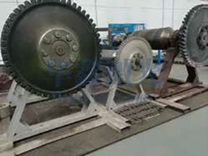 烟气轮机轮盘维修