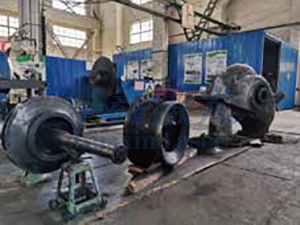 重油催化油浆泵盖修复